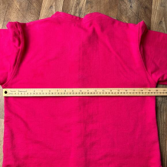 Vintage 80s Guess By Marciano Cardigan Sweater Women's Medium Pink Preppy 4439 - Picture 12 of 16